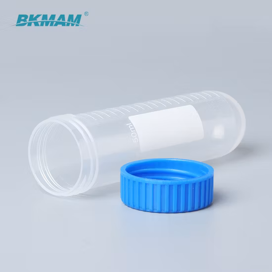 Tubes à centrifuger à fond rond de 2 ml directement en usine avec capuchon de presse Tube Ep de 1,5 ml